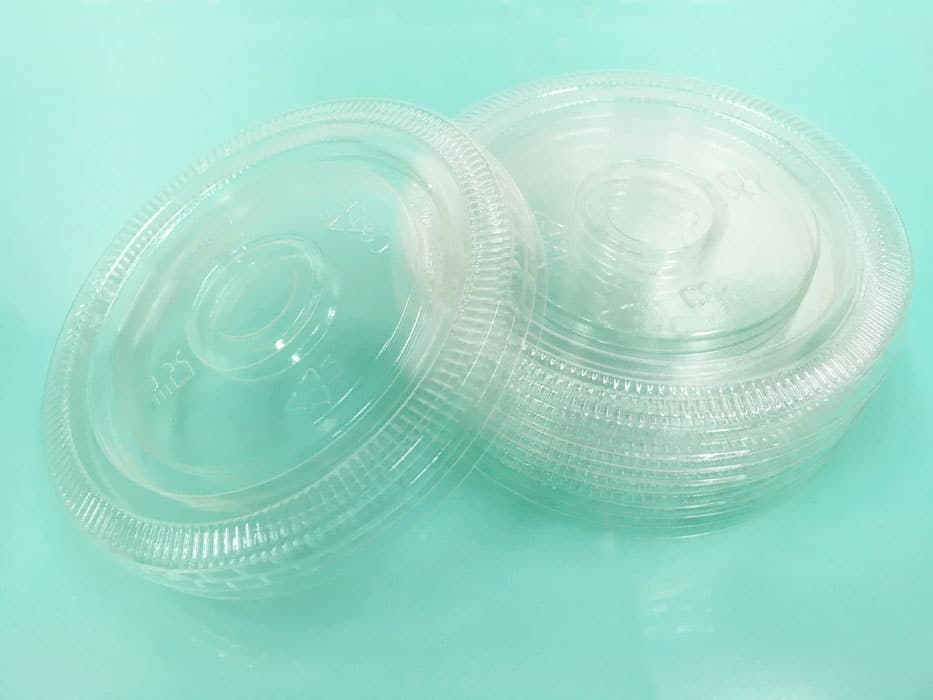 Dome Lids for 96mm Compostable Cold Cups