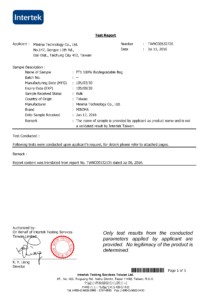 Intertek Non-GMO test report FT1_Page_1